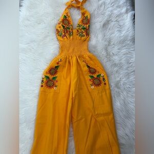 Hand made Traditional Mexican jumpsuit